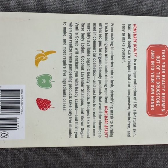 Homemade Beauty paperback book - Picture 2 of 6